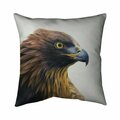 Fondo 26 x 26 in. Brown-Headed Eagle-Double Sided Print Indoor Pillow FO2793247